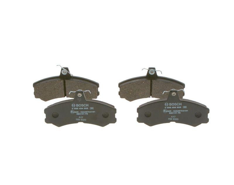 BOSCH Brake Pad Set, disc brake