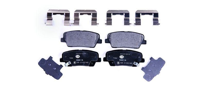 HELLA Bremsbelagsatz, Scheibenbremse 8DB 355 023-041
