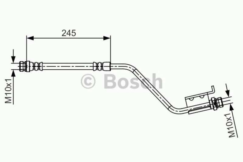 BOSCH Bremsschlauch