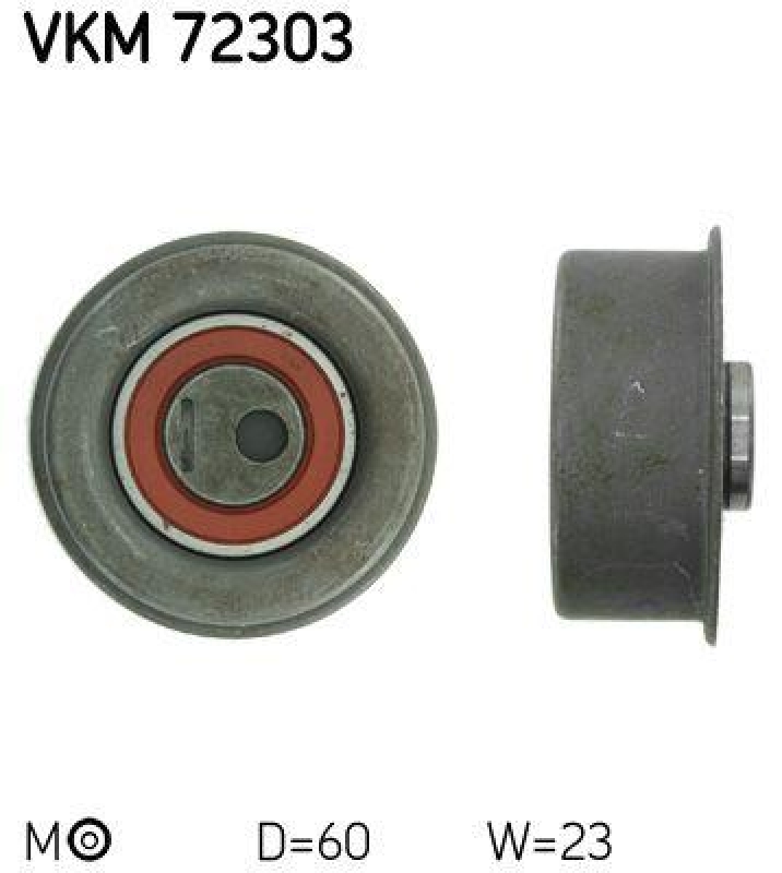 SKF Tensioner Pulley, timing belt