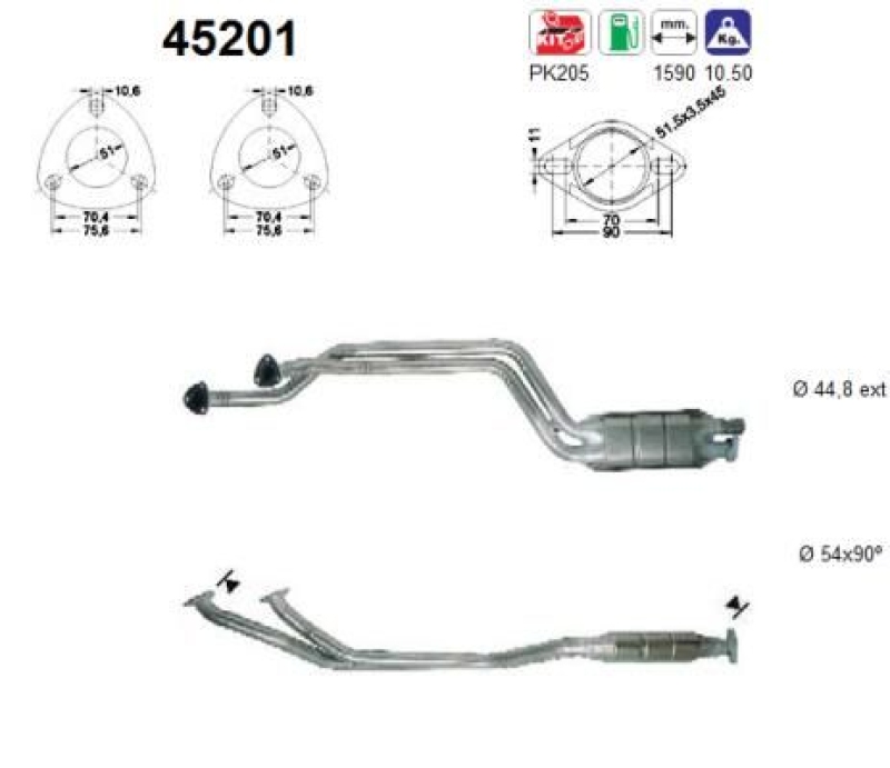 AS Katalysator 45201