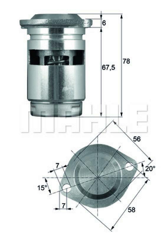 BEHR Thermostat, Ölkühlung