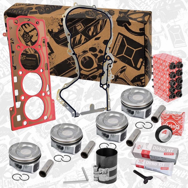 ET ENGINETEAM Kolbensatz boxET – service kit