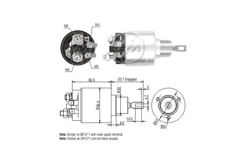 ERA Magnetschalter für Starter / Anlasser