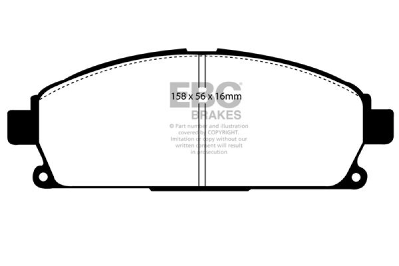 EBC Brakes Brake Pad Set, disc brake