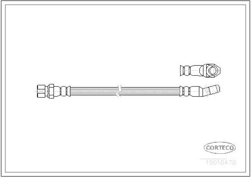 CORTECO Bremsschlauch