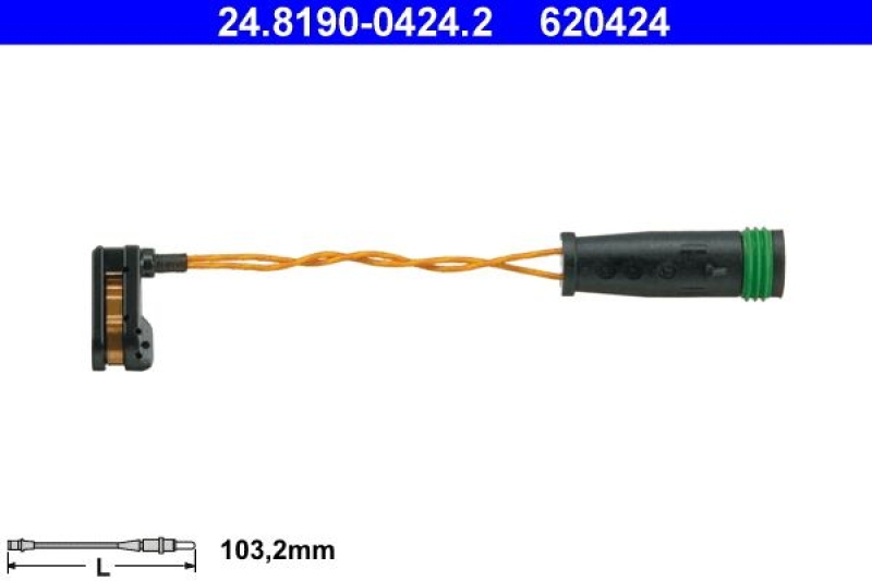 ATE Bremsscheiben 300mm + Bremsbeläge Vorne passend für Mercedes Vito W639 W447