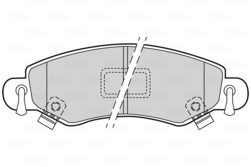 VALEO Brake Pad Set, disc brake FIRST