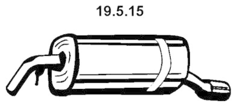 EBERSPÄCHER Endschalldämpfer
