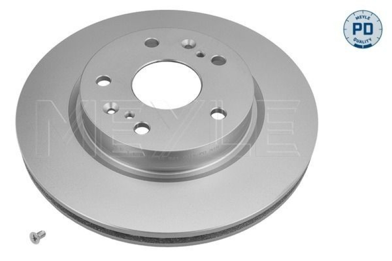 2x MEYLE Brake Disc MEYLE-PD: Advanced performance and design.