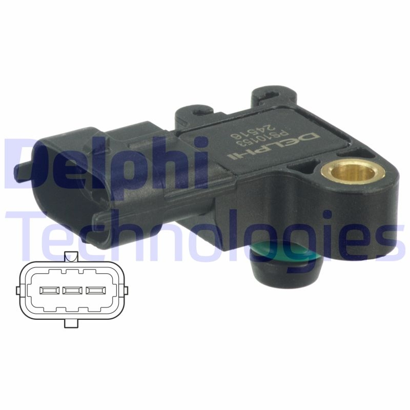 DELPHI Sensor, Saugrohrdruck PS10153