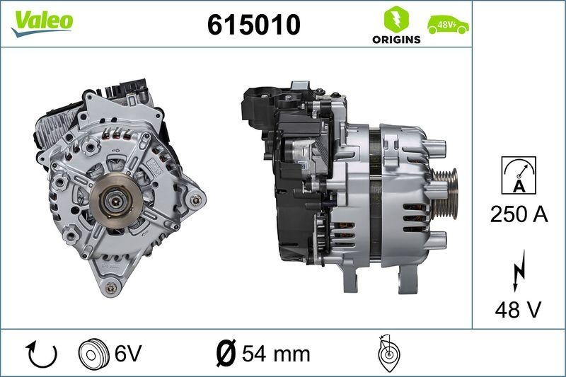 VALEO Alternator, starter VALEO ORIGINS 48V IBSG