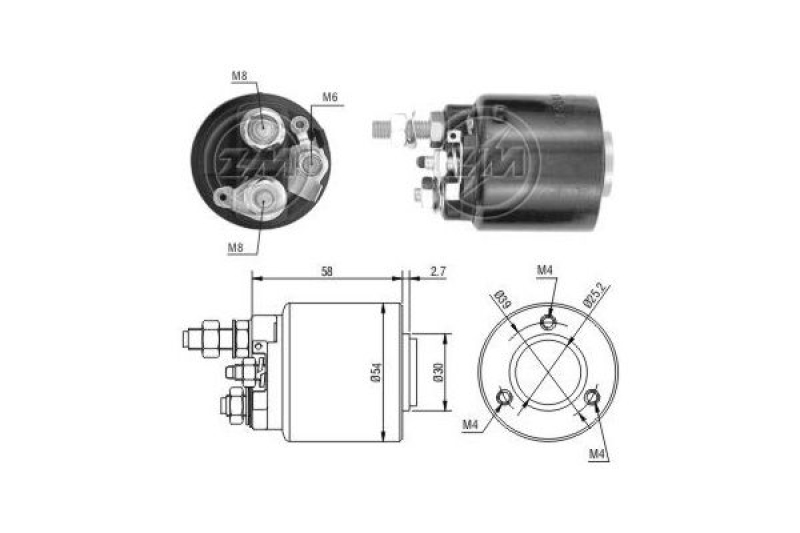 ERA Magnetschalter für Starter / Anlasser