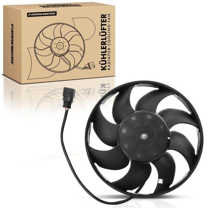 1x Frankberg Motork&uuml;hler Einfachl&uuml;fter ohne K&uuml;hlerl&uuml;fterrahmen passend f&uuml;r Porsche 911 997 Boxster Cayman 987 5481FB0021307