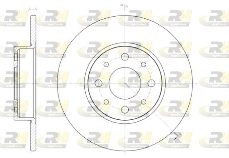 2x ROADHOUSE Brake Disc