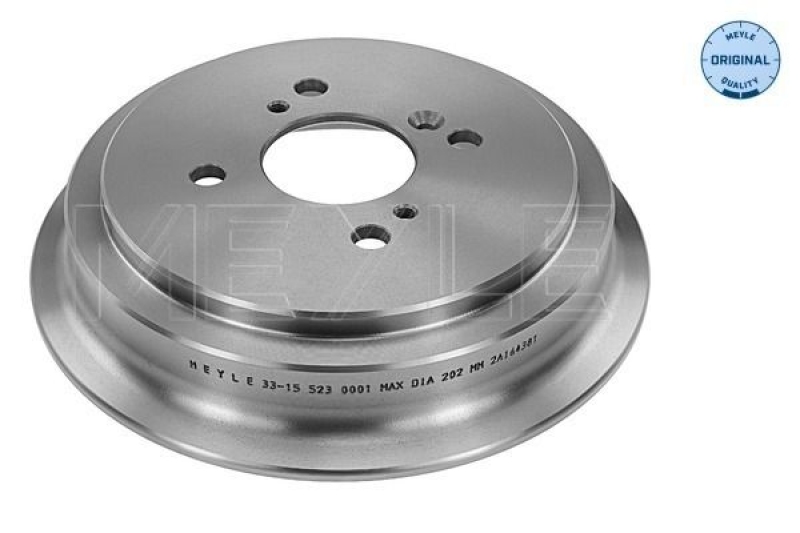 2x MEYLE Brake Drum MEYLE-ORIGINAL: True to OE.