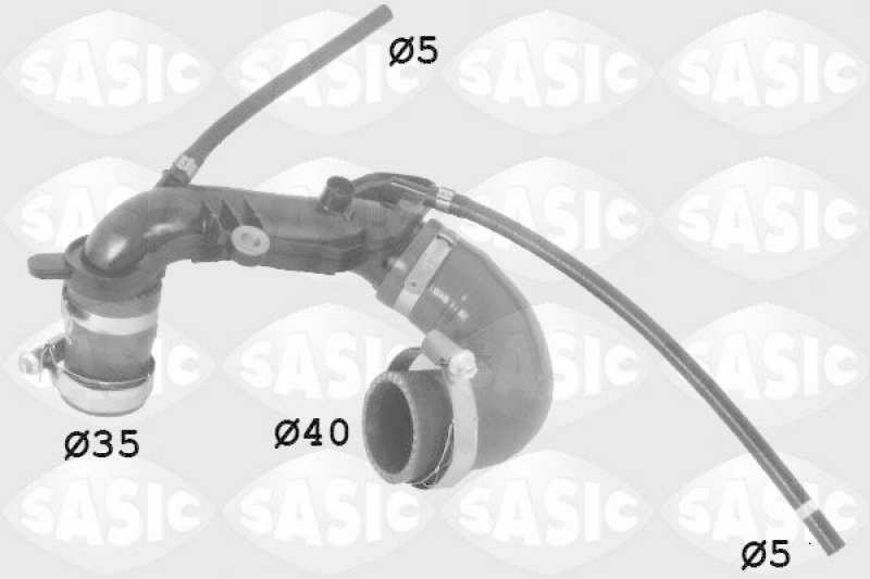 SASIC Ladeluftschlauch 3334001