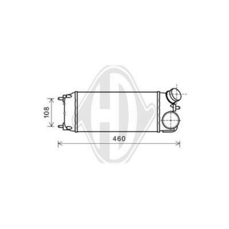 DIEDERICHS Intercooler, charger DIEDERICHS Climate