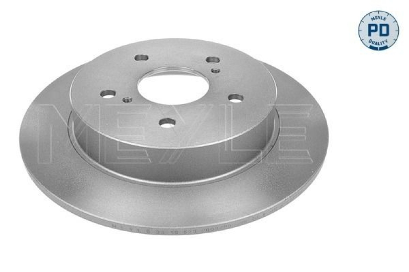 2x MEYLE Brake Disc MEYLE-PD: Advanced performance and design.