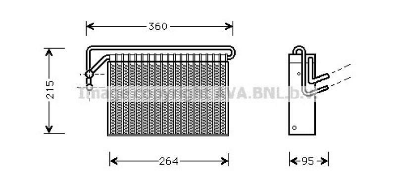 AVA QUALITY COOLING Verdampfer, Klimaanlage