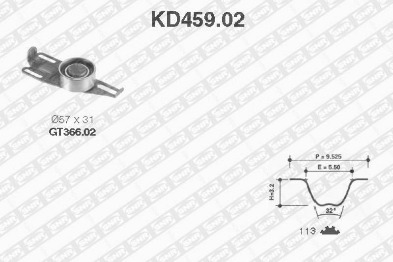 SNR Timing Belt Set