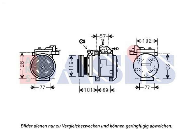 AKS DASIS Kompressor, Klimaanlage