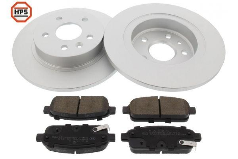 MAPCO Brake Set, disc brakes