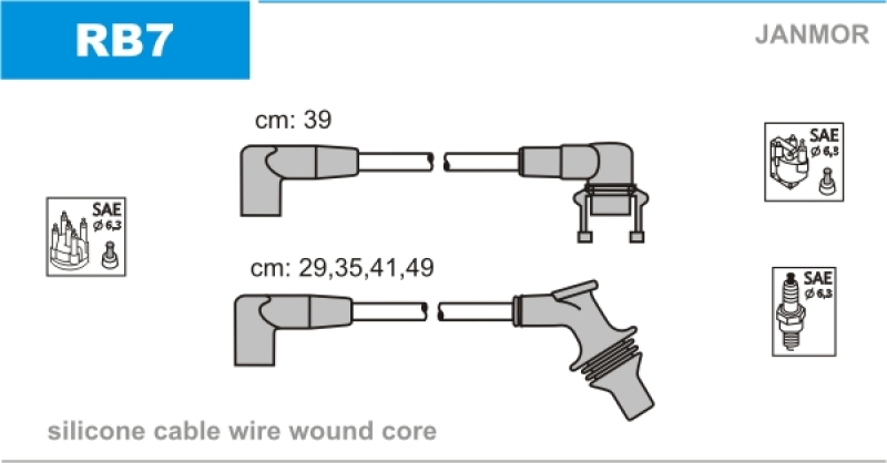 JANMOR Zündleitungssatz