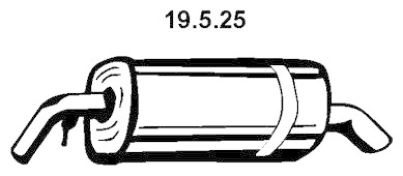 EBERSPÄCHER Endschalldämpfer