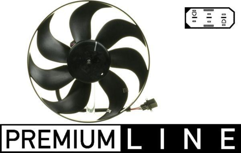 MAHLE Fan, radiator BEHR *** PREMIUM LINE ***