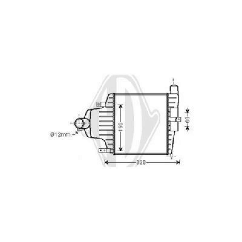 DIEDERICHS Intercooler, charger DIEDERICHS Climate