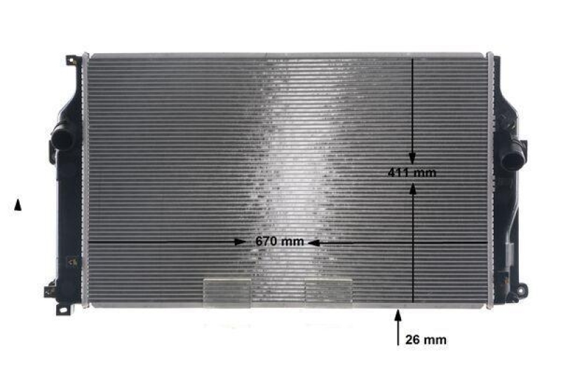 MAHLE K&uuml;hler, Motork&uuml;hlung BEHR CR 2270 000S
