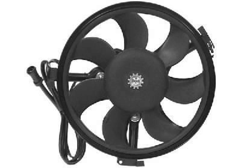 VAN WEZEL Fan, radiator