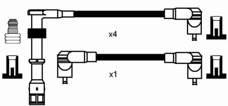 NGK Ignition Cable Kit