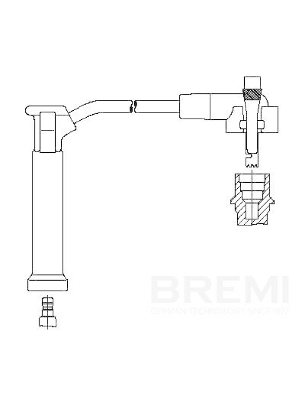 BREMI Zündleitung