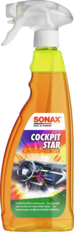 SONAX Synthetic Material Care Products cockpit star