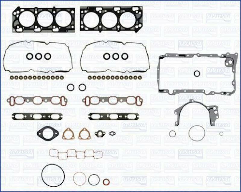 AJUSA Dichtungsvollsatz, Motor MULTILAYER STEEL