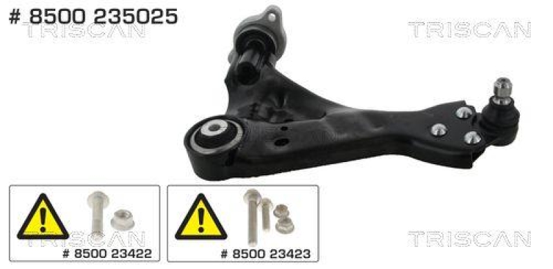 TRISCAN Track Control Arm