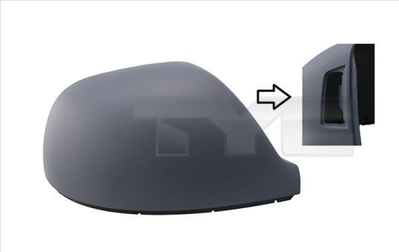 Cover, exterior mirror