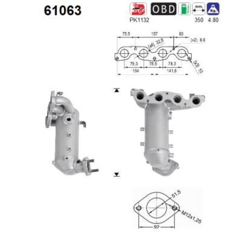 AS Catalytic Converter