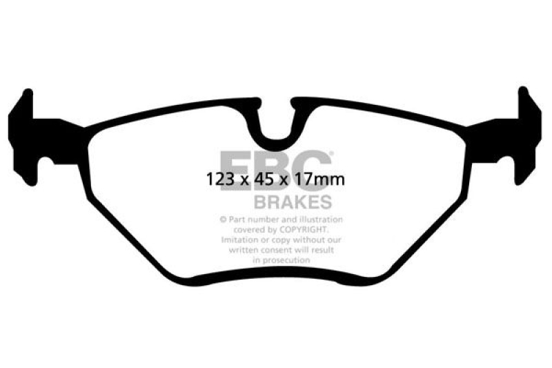 EBC Brakes Brake Pad Set, disc brake