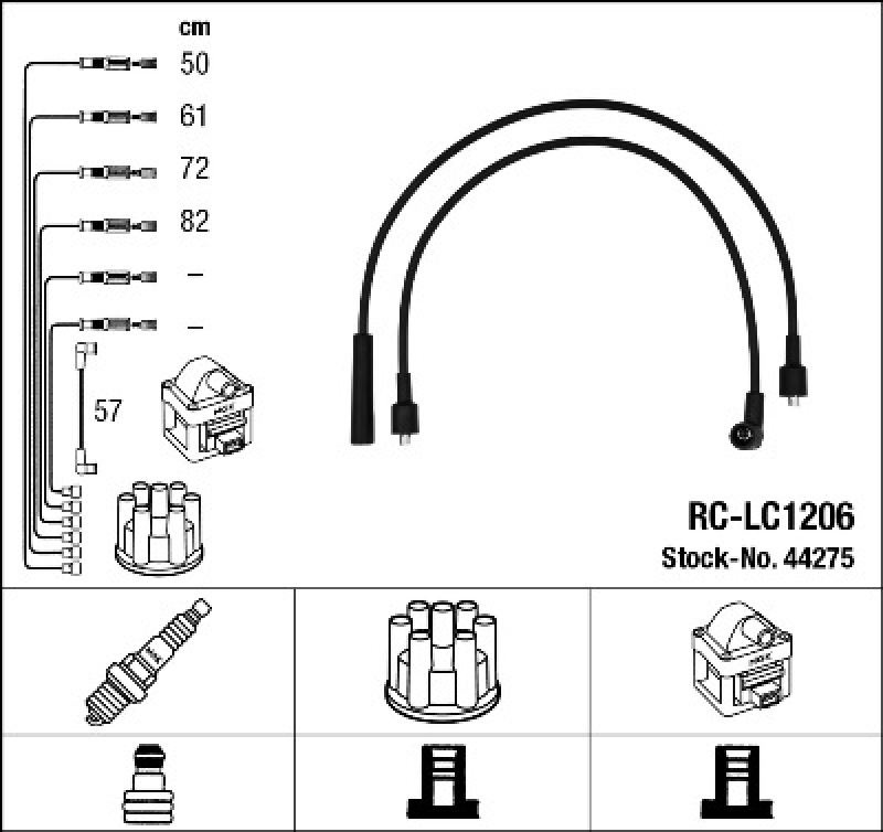 NGK Ignition Cable Kit