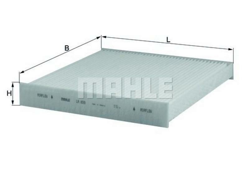 MAHLE ORIGINAL Filter, Innenraumluft LA 859