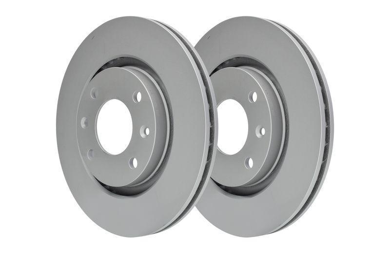 ATE Bremsscheiben 266mm + Bremsbeläge Vorne passend für Peugeot 206 Citroen 1.6