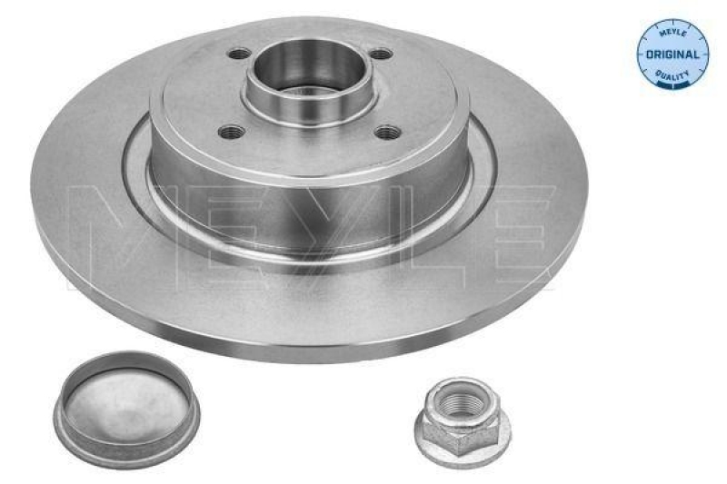 2x MEYLE Brake Disc MEYLE-ORIGINAL: True to OE.