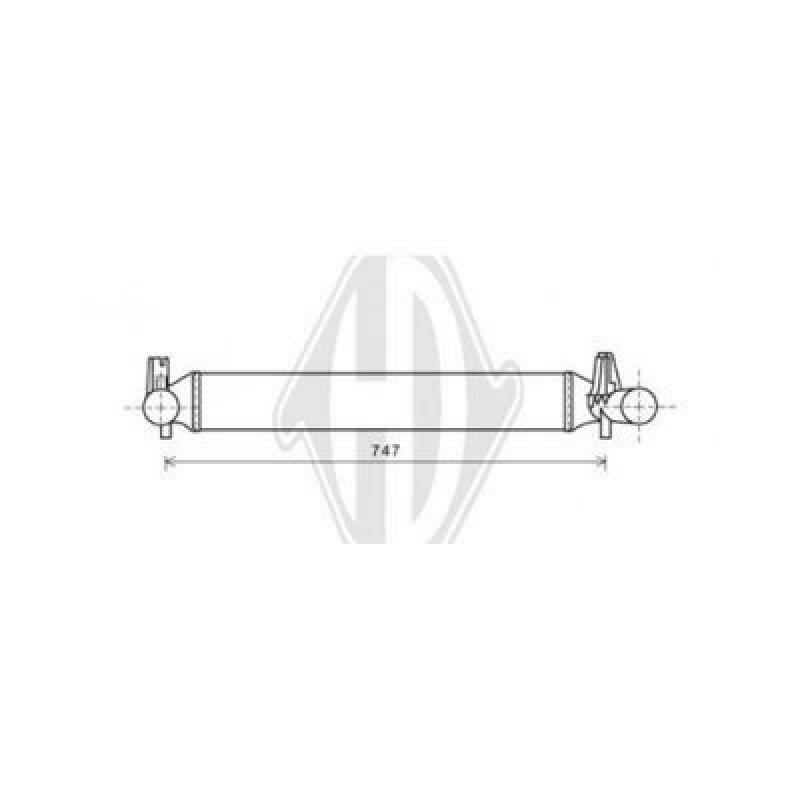 DIEDERICHS Intercooler, charger DIEDERICHS Climate