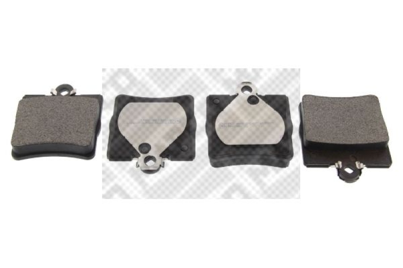 MAPCO Brake Pad Set, disc brake