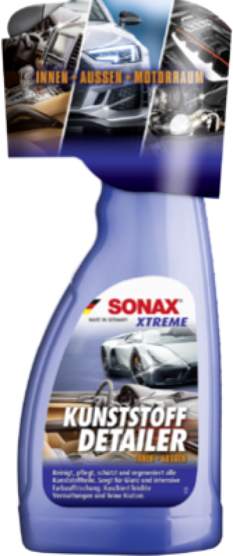 SONAX Synthetic Material Cleaner XTREME Plastic Detailer Interior+Exterior