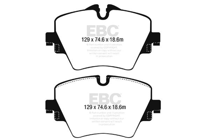 EBC Brakes Brake Pad Set, disc brake