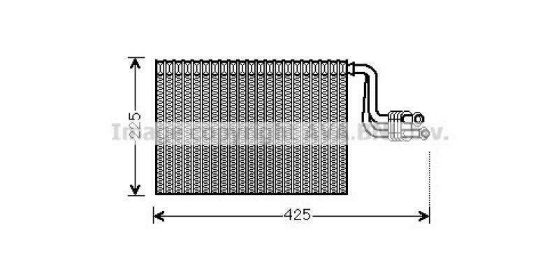 AVA QUALITY COOLING Verdampfer, Klimaanlage